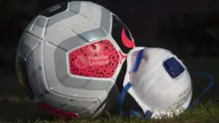 A football