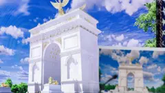 Проект арки, представленный на брифинге для журналистов в Белом доме