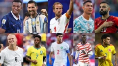 Photomontage de quelques stars qui vont disputer les 8èmes de finale.