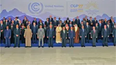 قادة العالم المشاركين في مؤتمر المناخ