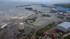 Levantan la mayoría de las alertas de tsunami tras el potente terremoto de magnitud 8,8 en el norte del Pacífico