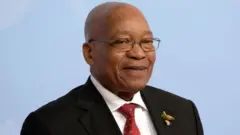 L'ex-président sud-africain Jacob Zuma