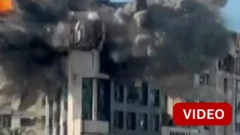  பெய்ரூட்டில் கட்டடத்தை தாக்கிய இஸ்ரேல் ஏவுகணை