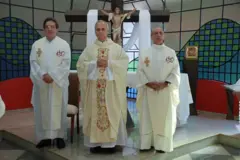 Profissão Solene de três novos frades no Recanto Santo Agostinho, 2012.