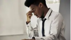 የተጨነቀ ወንድ