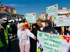 ማሕበሰረብ ኣስላም ትግራይ፡ ኣብ ኣኽሱም ዝርከባ ኣስላም ደቀንስትዮ ተመሃሮ ብሰንኪ ሕጃብ ካብ ትምህርቲ ዝበዀራሉ ኣገባብ ዝቃወም ሰልፊ ኣካይዶም