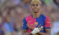 Ku wa mbere, Lamine Yamal yaritabiriye imyimenyerezo yo kwitegurira umwaka mushasha w'inkino - bukeye yaraye akoze ibi birori