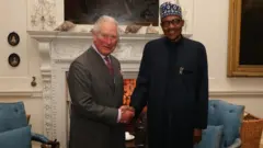 Ọmọba Charles ati Aarẹ Muhammadu Buhari