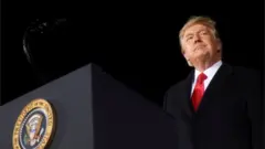 الرئيس الأمريكي السابق دونالد ترامب