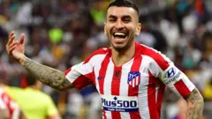 Angel Correra scores the winner for Atletico Madrid