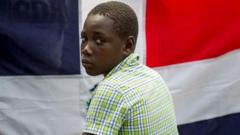 Niño haitiano