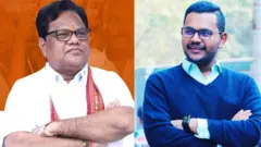 तानाजी सावंत आणि त्यांचा मुलगा ऋषिराज सावंत