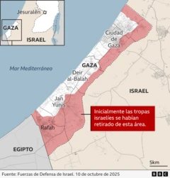 Gaza map