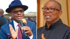 Foto of Nyesom Wike and Peter Obi