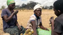 Des femmes en train de manger