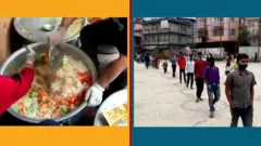 आफू व्रतमा,भोकालाई खाना