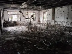 चितवनमा जलेको संरचना 