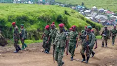 Ingabo z'u Burundi ziri mu mutwe w'ingabo za EAC zigenzura ibice byo mri teritwari ya Masisi ahari harafashwe na M23 igasubira inyuma