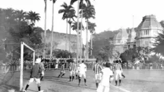 Partida no estádio de Laranjeiras, no Rio
