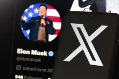 Imagem da conta de Elon Musk no X