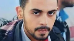 Rıfat Radwan'ın yakından çekilmiş bir fotoğrafı. 