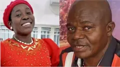 Late Osinachi Nwachukwu wit husband Peter Nwachukwu
