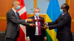 Mu cyumweru gishize, niho abashinzwe ububanyi n'amahanga ba Denmark bari mu Rwanda basinye aya maserano n'uruhande rw'u Rwanda