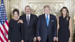 Donald Trump, İlham Əliyev, Mehriban Əliyeva, ABŞ, Azərbaycan