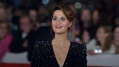 La directora Paola Cortellesi en una gala de cine