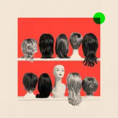Manekin dengan wig