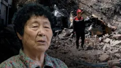 산불로 이재민이 된 주민들