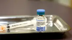 An image of a measles vaccine