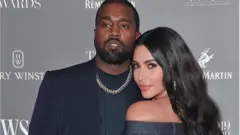 Kanye West and Wife, Kim Kardashian
