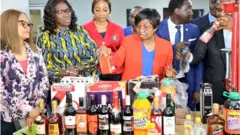 Nafdac display di products dem seize