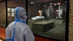 Crematorium workers