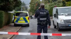 پلیس آلمان در خیابان