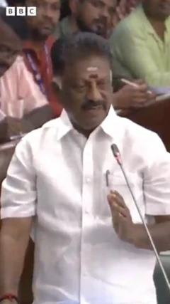 சட்டப்பேரவையில் ஓ பன்னீர்செல்வம் 