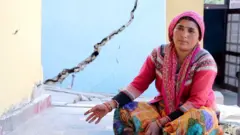 ਉੱਤਰਖੰਡ ਦੇ ਜੋਸ਼ੀਮਠ ਦਾ ਘਰ