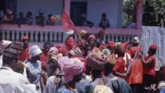 All People's Congress rally inside Kabala for 1968
