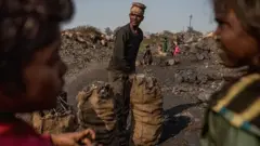 भारत के ऊर्जा उत्पादन में कोयले की भागीदारी 70% है