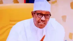 aworan aarẹ Buhari 