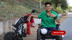 સુરત પગ વગરના ડિલિવરી એજન્ટ, મહિલા, મહિલા આરોગ્ય, મહિલાઓની પ્રેરણાદાયી કહાણી, બીબીસી ગુજરાતી 