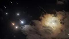 Иранские ракеты над Израилем