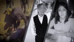 Милициянын тасмасынан алынган сүрөт, Айсулуу Мукашева жана Камила Дүйшөбаева.