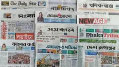 ঢাকা থেকে প্রকাশিত সংবাদপত্র