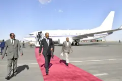 ፕረዚደንት ኢሳይያስ ናብ ኣስመራ ኣብ ዝተመልሰሉ