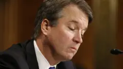 Brett Kavanaugh at the Senate Judiciary Committee hearing, 27 September