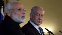 Ra'iisul Wasaaraha Hindiya, Narendra Modi iyo dhiggiisa Israa'iil, Benjamin Netanyahu