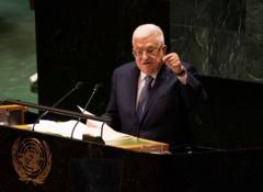 رئيس السلطة الفلسطينية محمود عباس