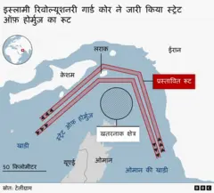 होर्मुज़ का नक़्शा